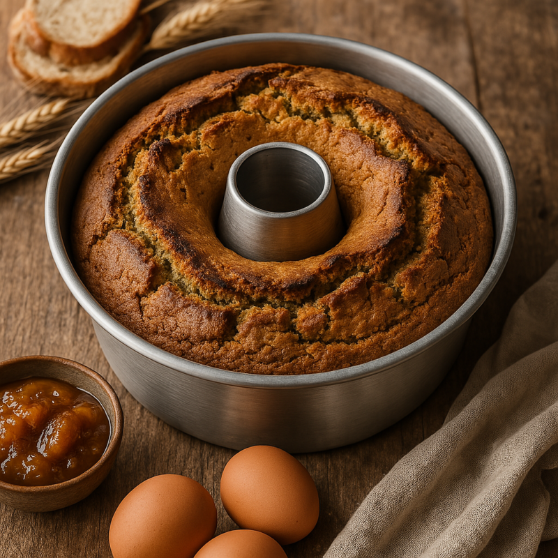 Stampo Forma Tortiera Ciambella Alluminio con Buco