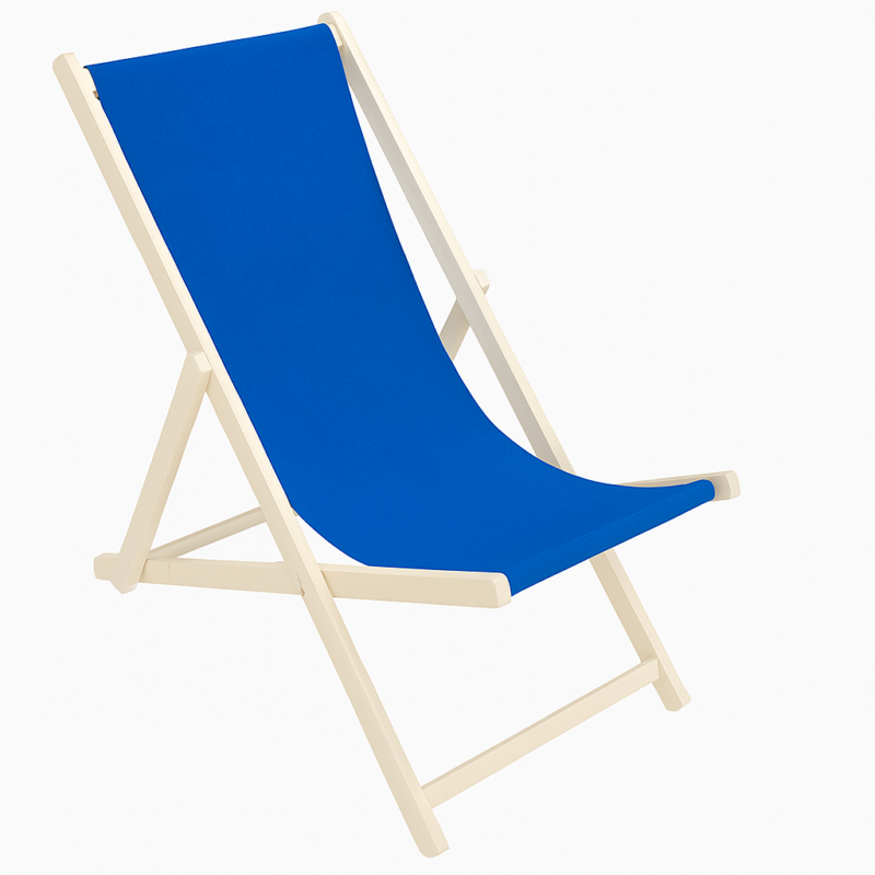 Generico Telo per sdraio dondolino, 135 cm x 44 cm, con asola da 2,5 cm, tessuto impermeabile e resistente agli strappi (BLU)