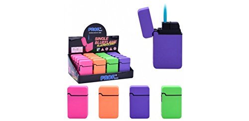 ACCENDINI PROF JET BLU FLAME RUBBER 4colori x20