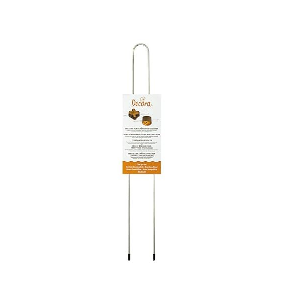 Decora Spillone per Panettone e Colomba, Acciaio Inox