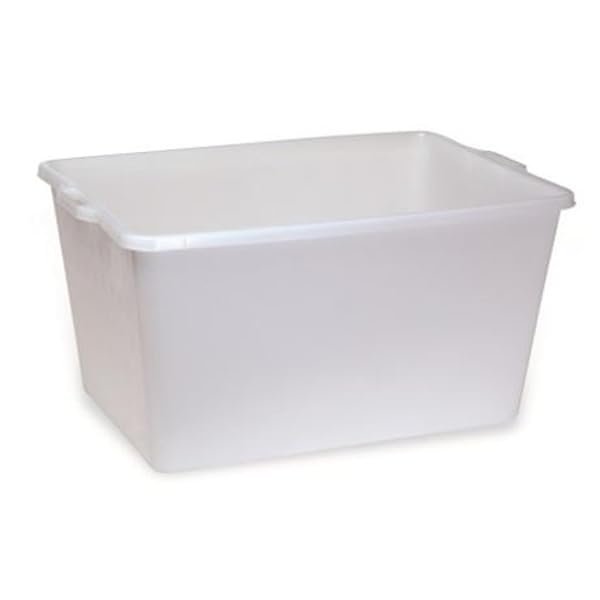 Ecoplast | Cesta Porta Pane Grande, Capacità 100 Lt, Colore Neutro, 77,5x53,5x40, Made in Italy
