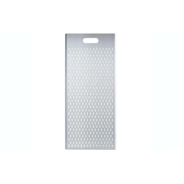 GIMETAL ASSE/Pala Forata in Alluminio per Pizza al Metro con Maniglia, Dim. 40x70cm