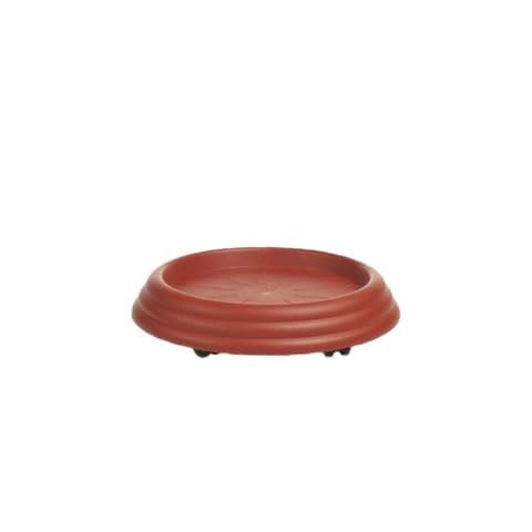 Generico Sottovaso GERVASO per Vaso - Vassoi Antigoccia per Vasi di Piante, Fiori da Esterno ed Interno - 5 Ruote
