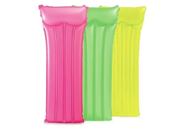 Intex Materassino Trasp.Neon 183X76