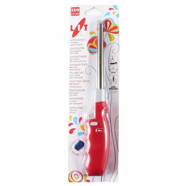 Lit ACCENDIGAS Flicker, 18/8 Stainless Steel, Multicolor, One Size