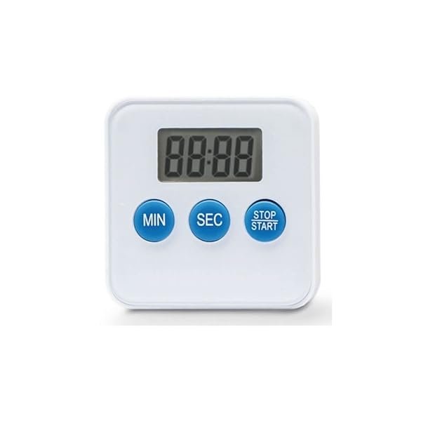 Litgas Digital Timer da Cucina, Colori Assortiti