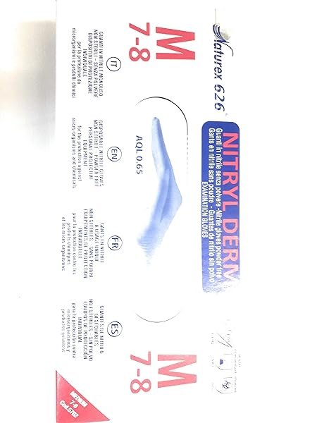 Lp Pharm Pack 100 Pcs,Naturex 626 Nitryl, Size M - 500 Gr