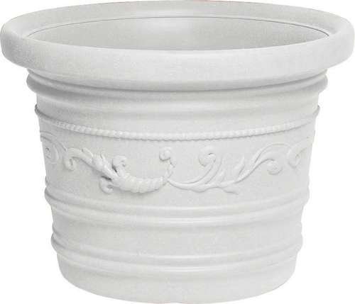 Nuova Plastica Adriatica NPA013 Vaso Prestige, Bianco, 40 cm