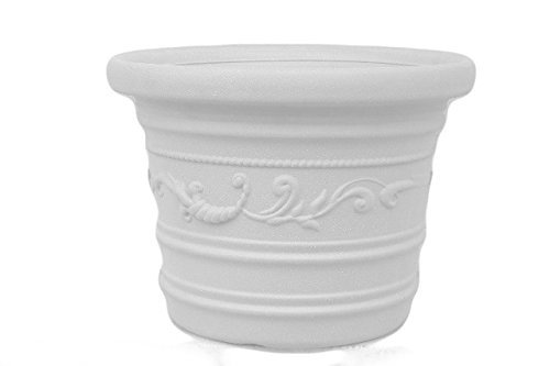 Nuova Plastica Adriatica NPA015 Vaso Prestige, Bianco