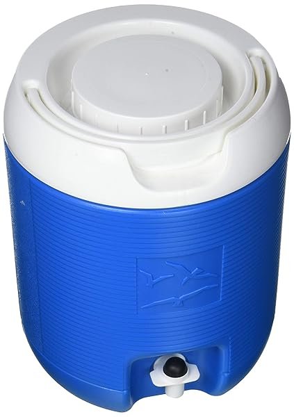 Plastime MAU204 Spring Termico Bottiglia 6 Lt. Colore-Blu, Poliuretano, Blue, Extra Large, One Size