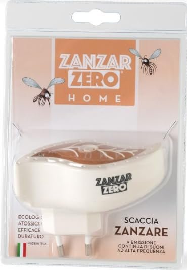Scaccia insetti a ultrasuoni Zanzar-Zero - Per interni - Ocra