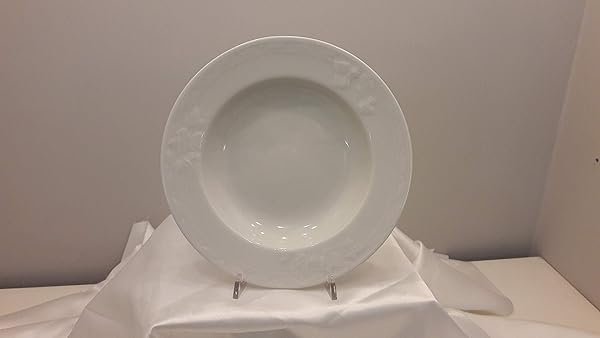 Set 12 Piatti Fondi Porcellana cm 23 EDERA
