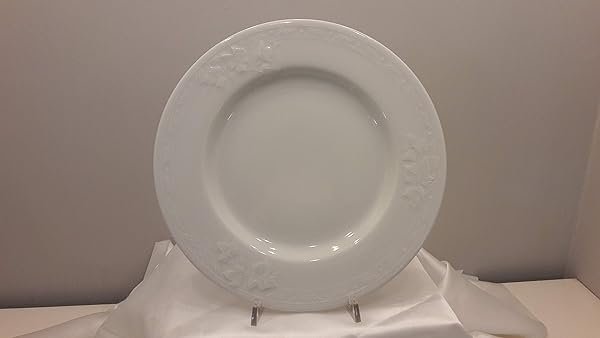 Set 12 Piatti Piani Porcellana cm 26 EDERA