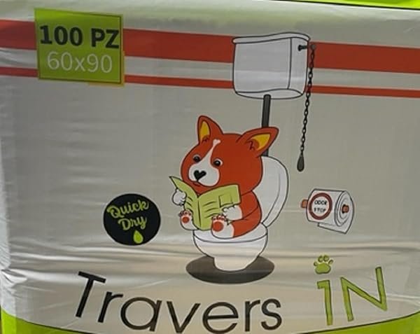 Traversin - tappetino per cani e gatti - utilizzabili per addestramento- in casa o in terrazza cm 60x90