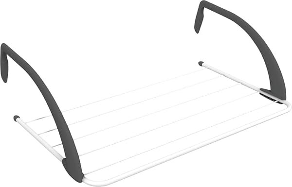 Vileda Express Stendibiancheria da Termosifone, Acciaio/Resina, Bianco, 2x34.5x52 cm